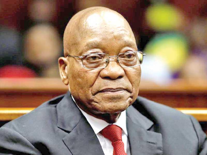  رئيس جنوب إفريقيا السابق جاكوب زوما