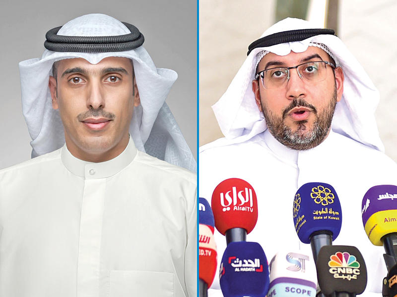 النائبان أسامة الشاهين وعبدالله المضف