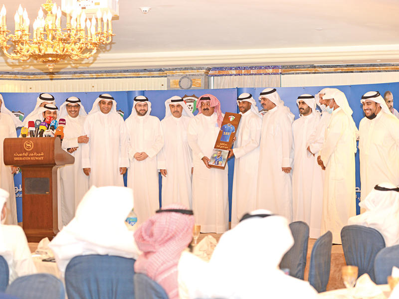 جانب من حفل التكريم 