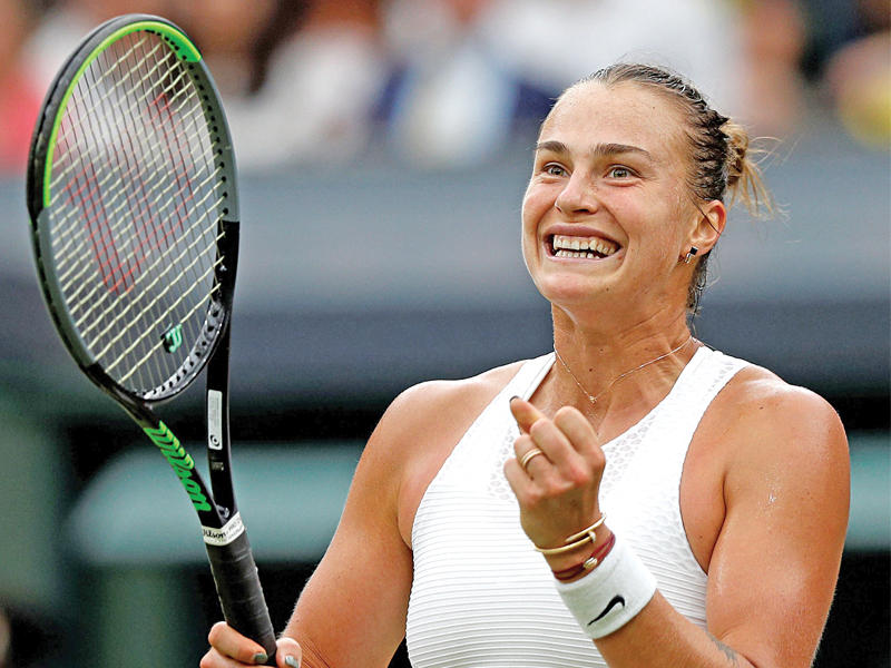 البيلاروسية أرينا سابالينكا