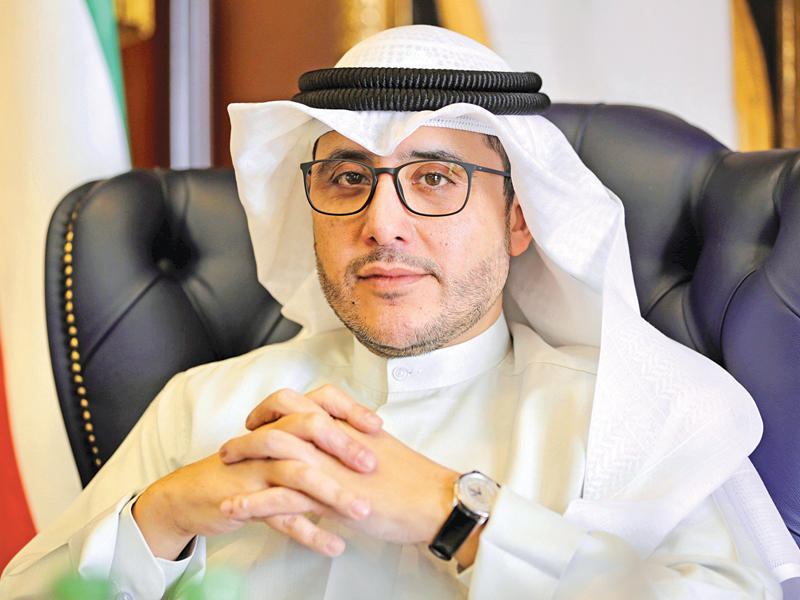  وزير الخارجية وزير الدولة لشؤون مجلس الوزراء الشيخ د. أحمد الناصر