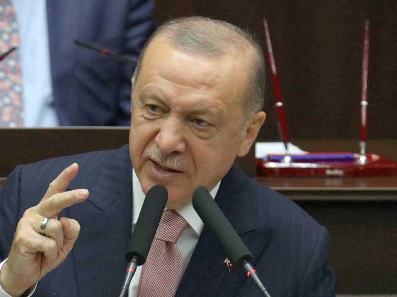 الرئيس التركي رجب طيب إردوغان