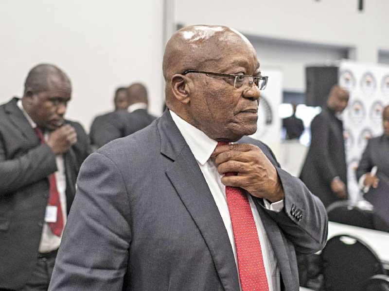 رئيس جنوب إفريقيا السابق جاكوب زوما