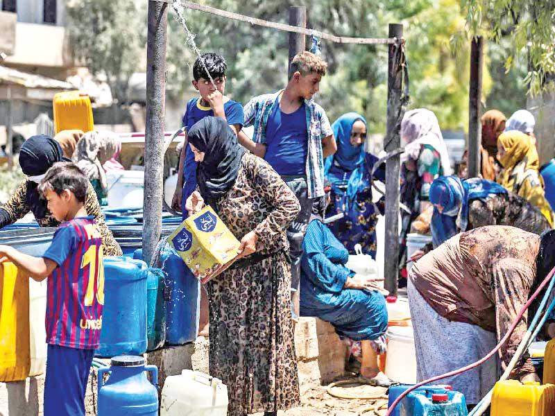  أزمة مياه كبيرة في محافظة الحسكة بعد خروج محطة علوك عن الخدمة (رووداو)