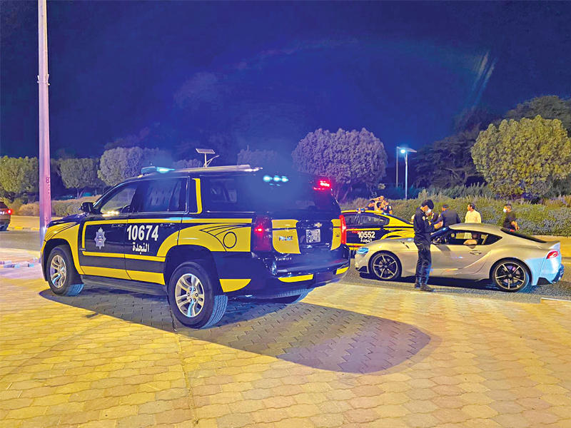 جانب من الحملات الأمنية