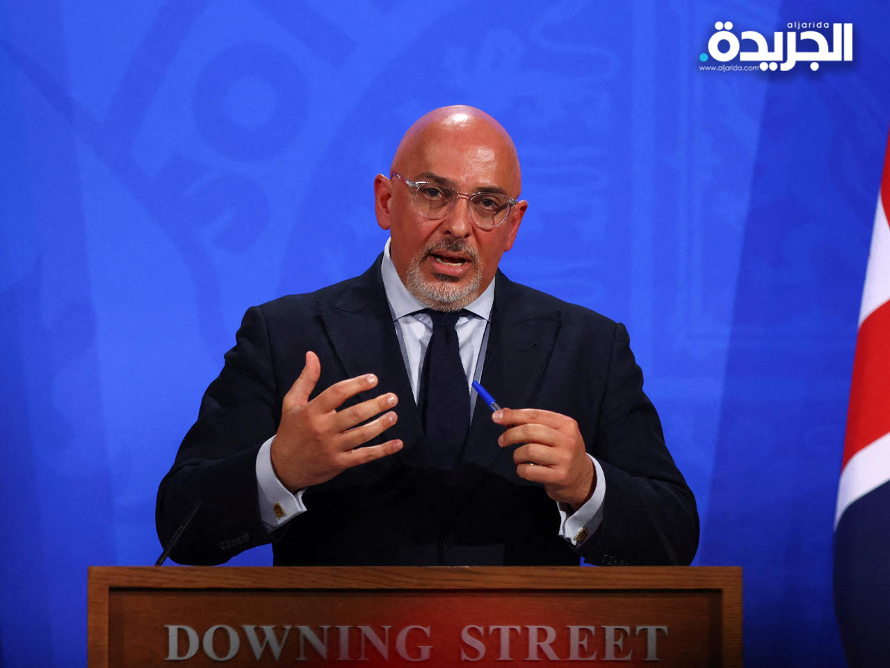 وزير اللقاحات البريطاني ناظم الزهاوي