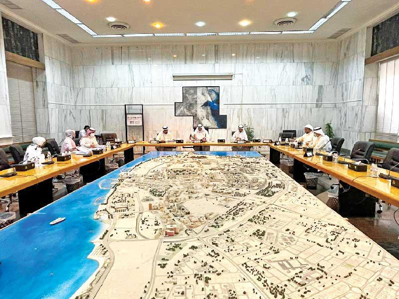 اجتماع سابق لقانونية المجلس البلدي