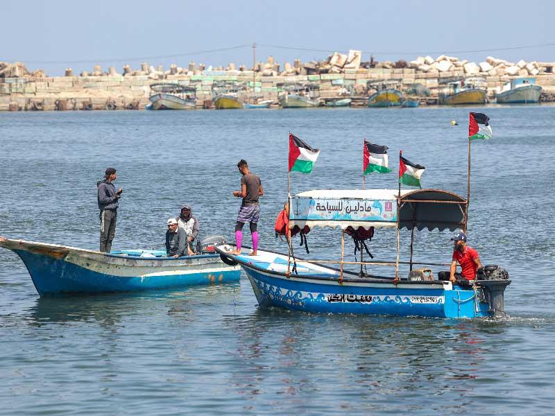 صيادون فلسطينيون 