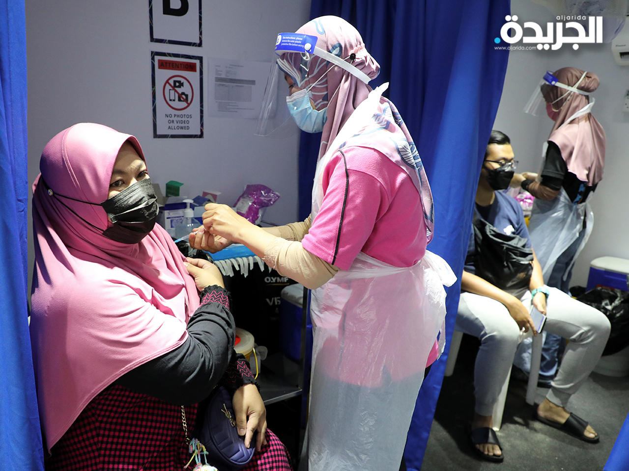 مركز في تطعيم في ماليزيا