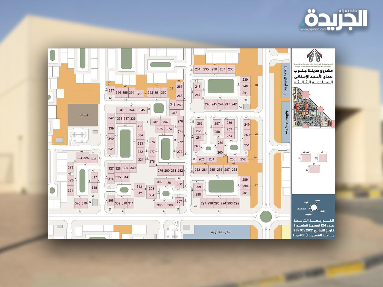 مشروع جنوب مدينة صباح الأحمد