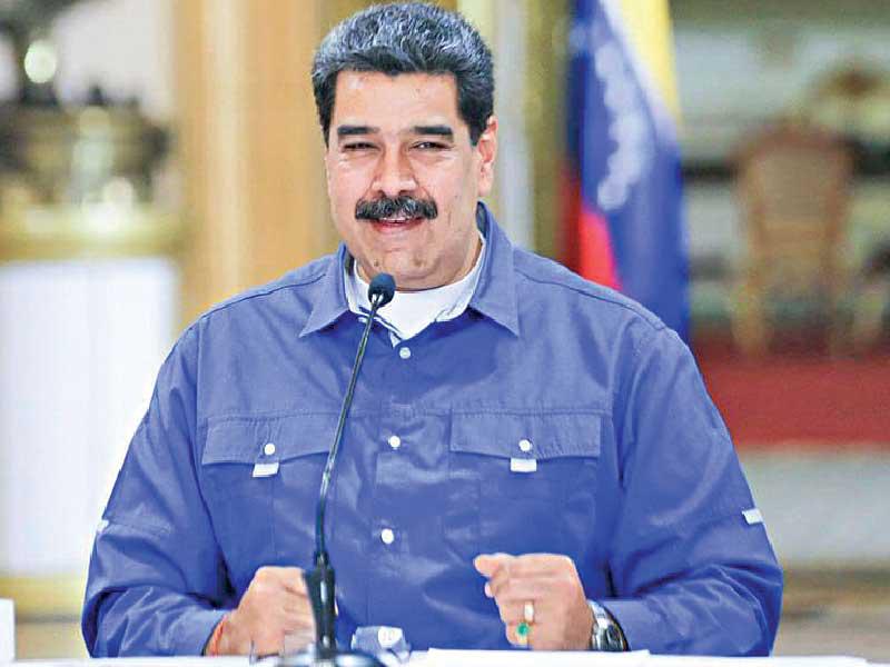 رئيس فنزويلا نيكولاس مادورو