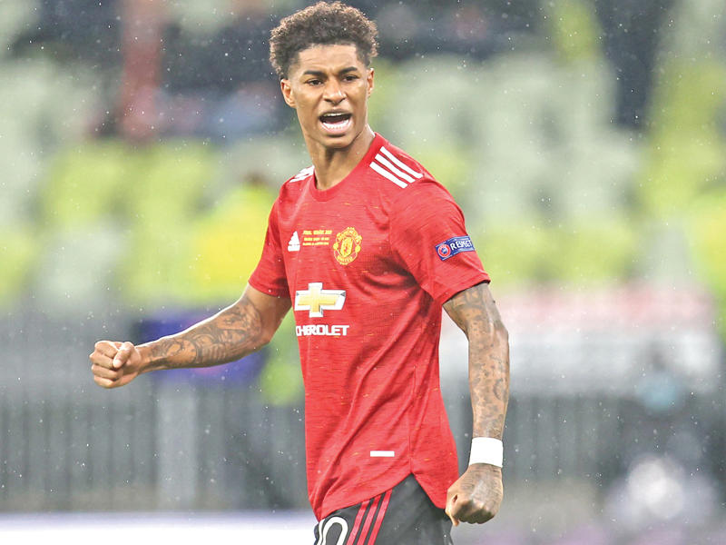 مهاجم منتخب إنكلترا ومانشستر يونايتد ماركوس راشفورد