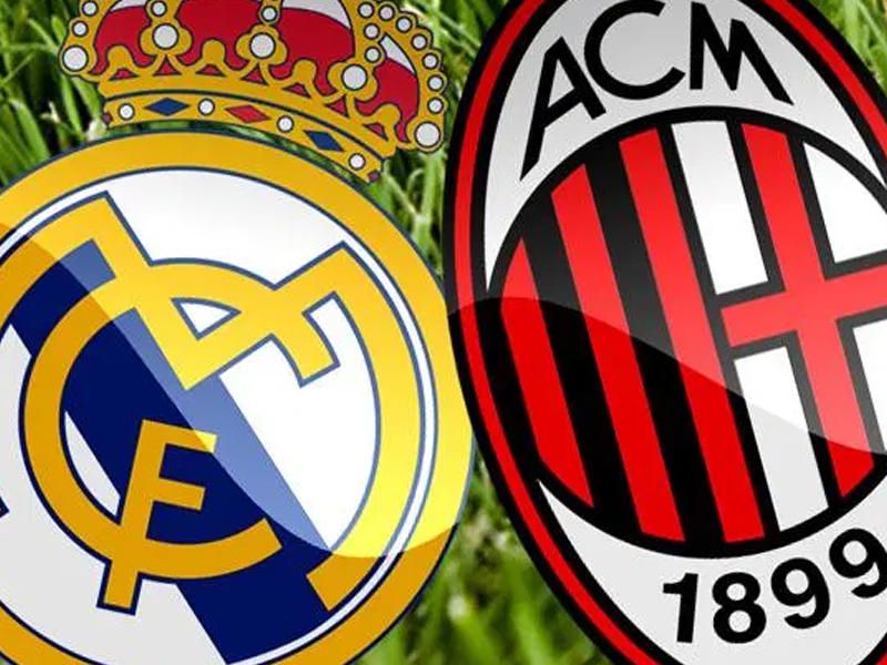 مواجهة تجمع ريال مدريد وميلان 
