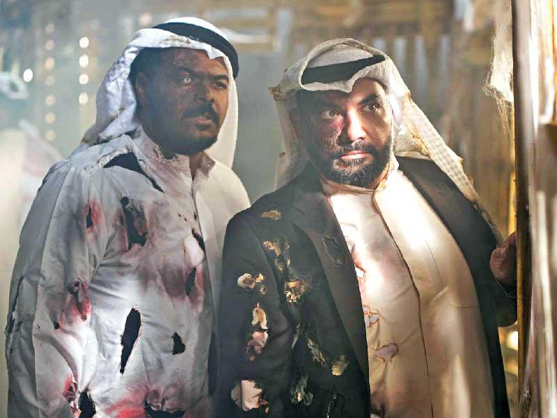 الفنان عصام الكاظمي مع الفنان محمد الحملي