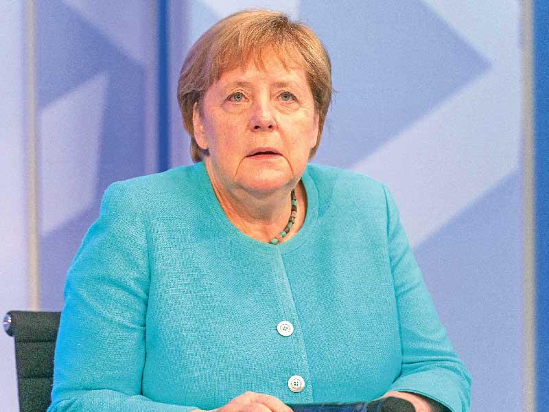 المستشارة الألمانية أنجيلا ميركل