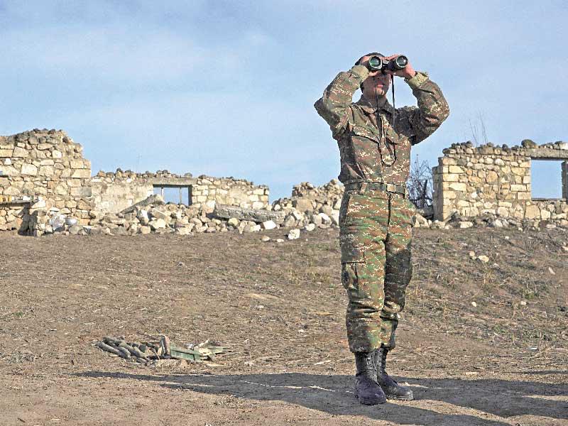 مقتل جندي أرمني على الحدود مع أذربيجان