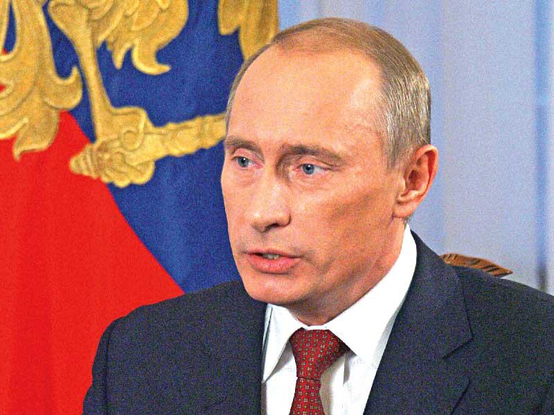 الرئيس الروسي فلاديمير بوتين