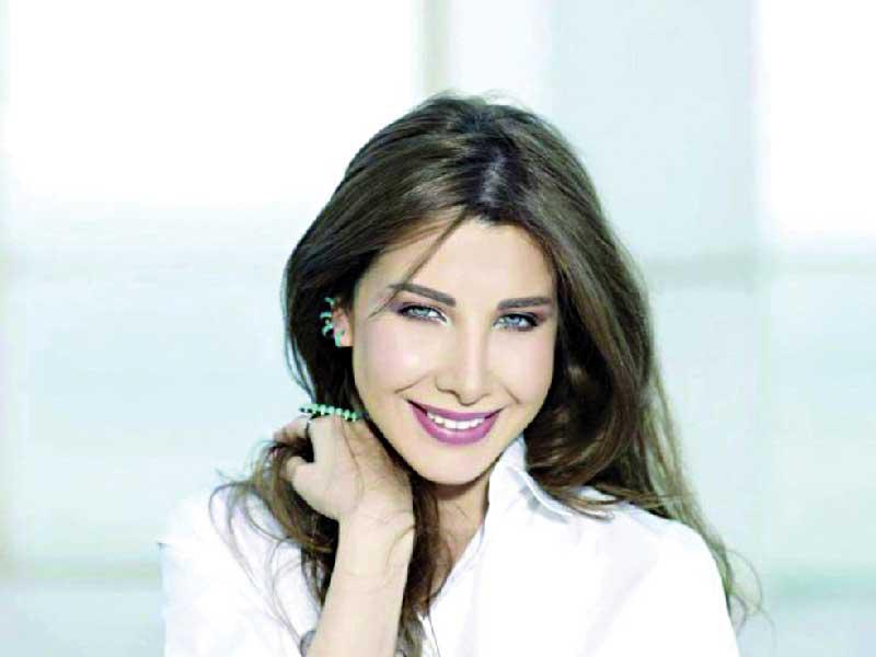 المغنية اللبنانية ​نانسي عجرم​ 