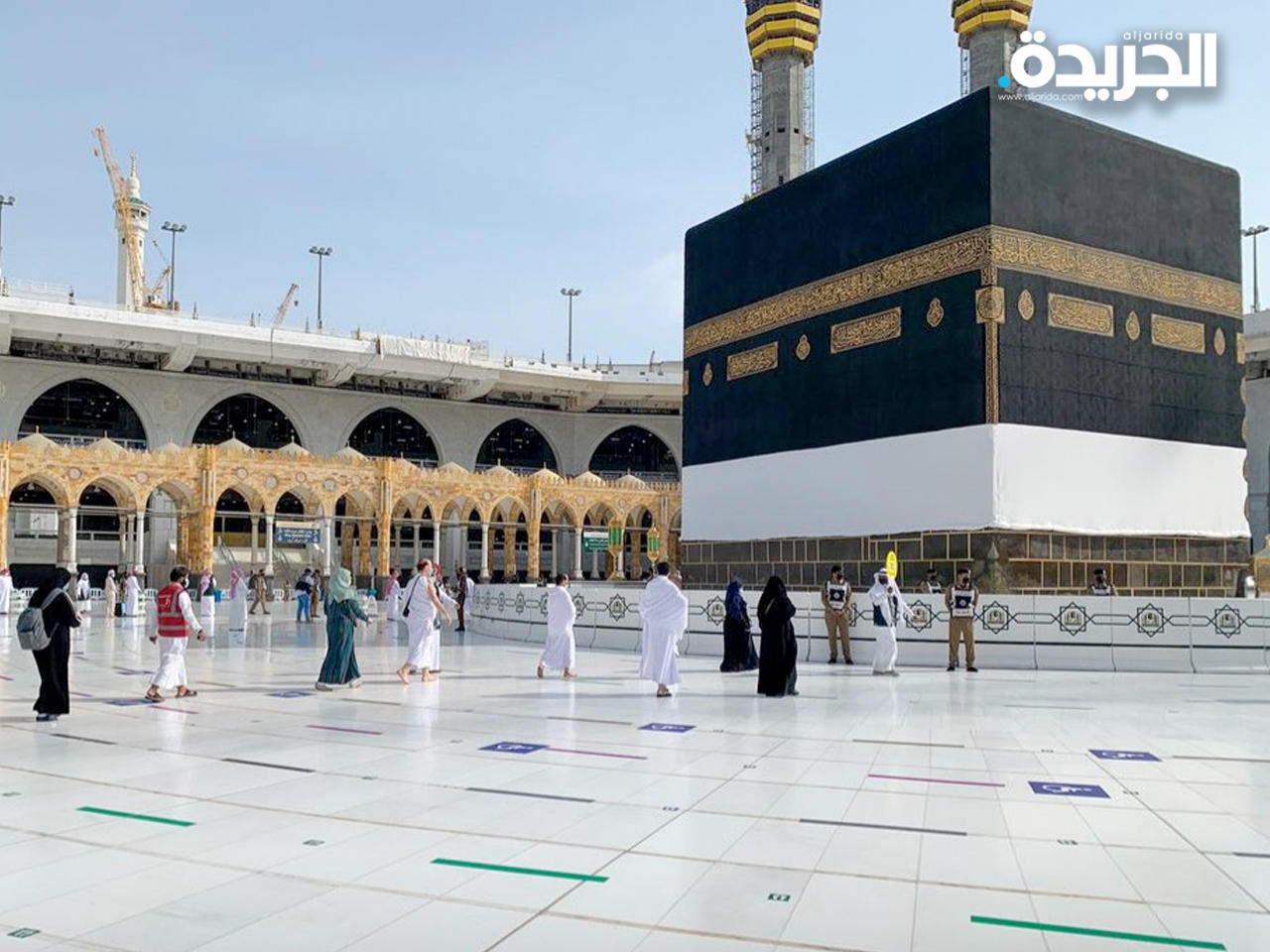 طلائع الحجاج تصل إلى المسجد الحرام لتأدية طواف القدوم