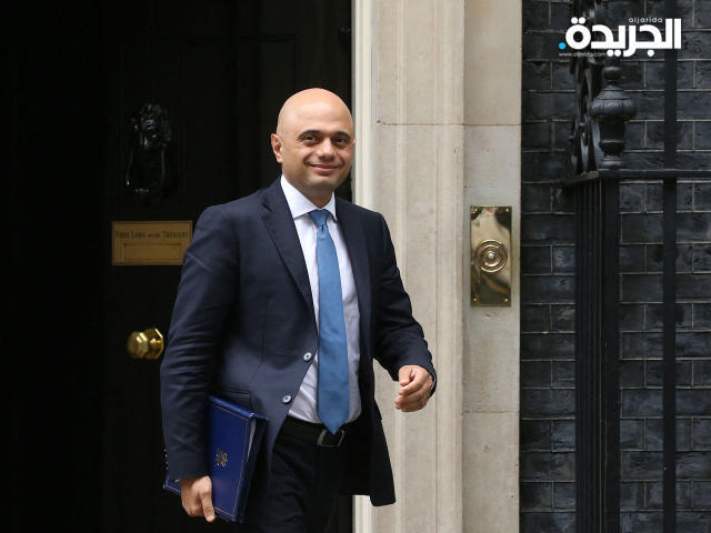 وزير الصحة البريطاني ساجد جاويد