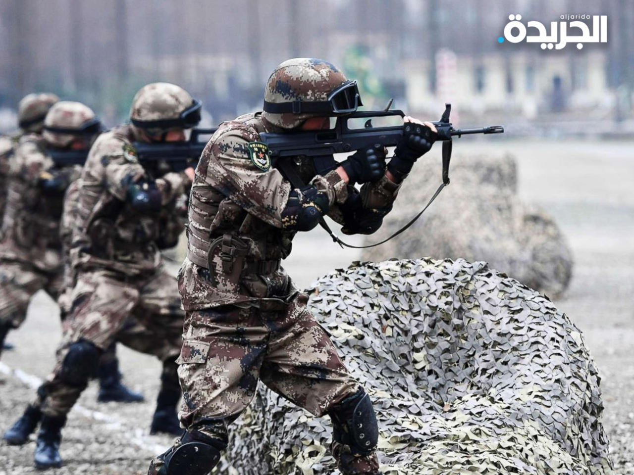 الجيش الصيني يتدرب احتلال السواحل