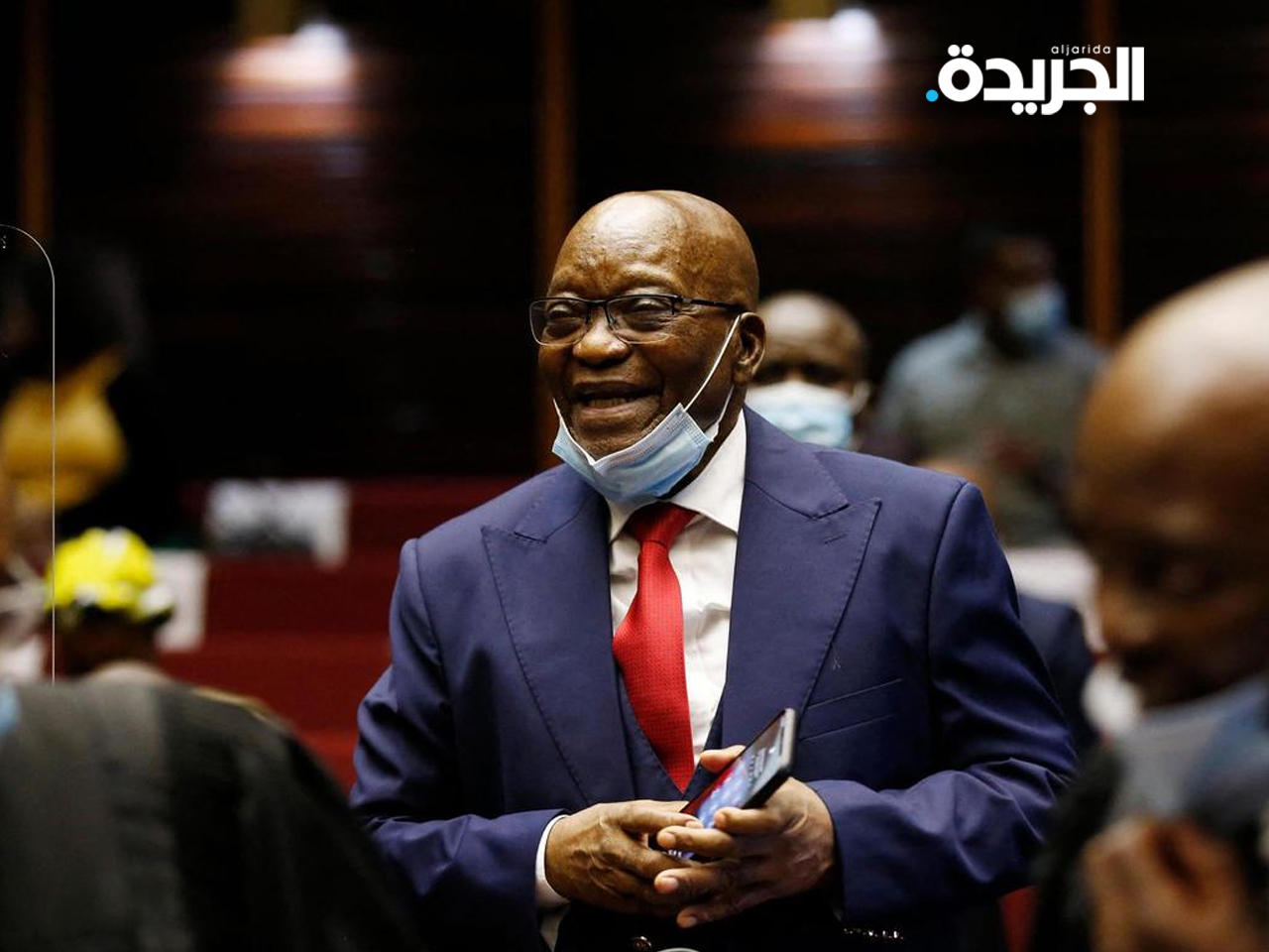 رئيس جنوب أفريقيا السابق زوما يمثل أمام المحكمة