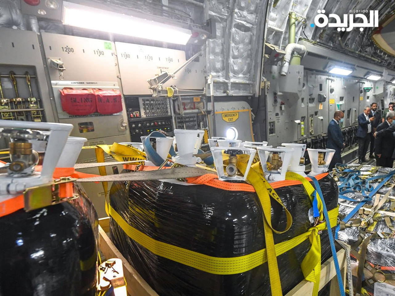 شحنة أكسجين كويتية تصل تونس