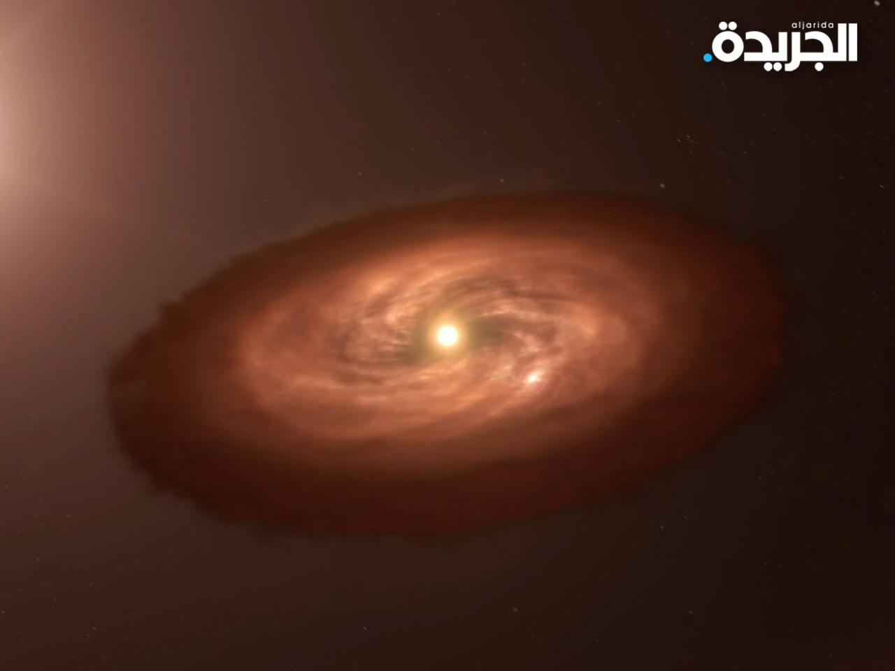 العلماء يرصدون بدء تكوين ثلاثة توابع حول كوكب جديد