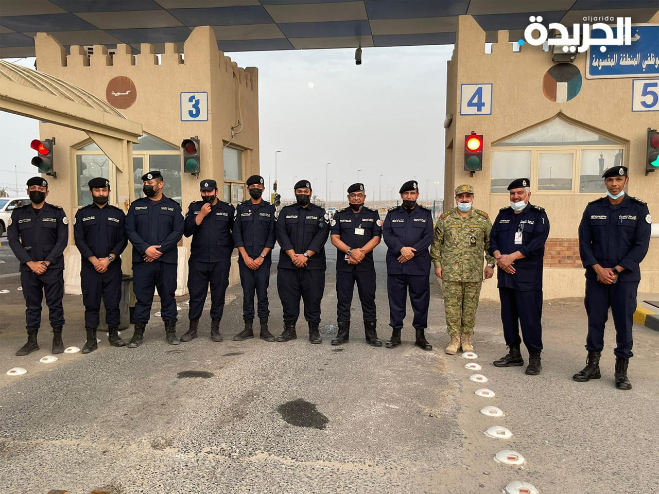 النهام يقوم بجولة على منفذ النويصيب الحدودي