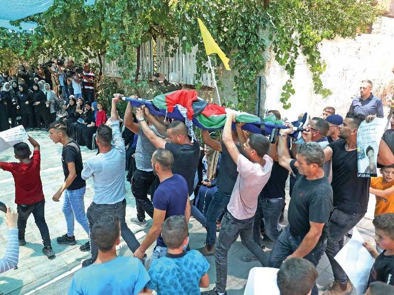 مقتل فلسطيني في الضفة