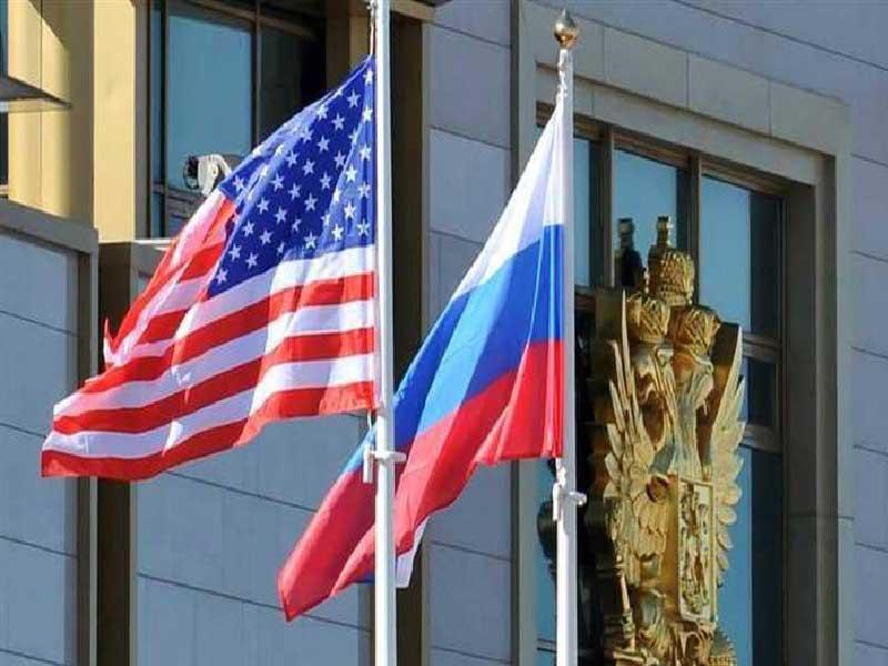 علم روسيا و الولايات المتحدة الامريكية