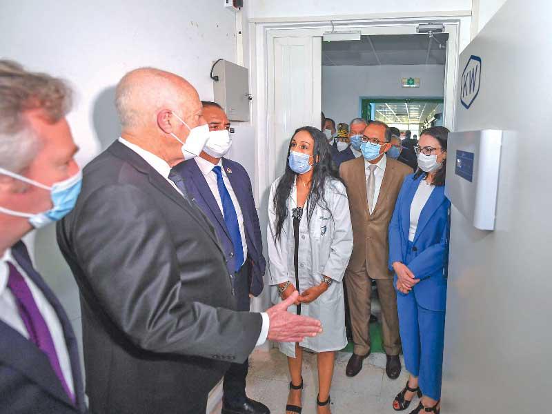 الرئيس التونسي، قيس سعيد