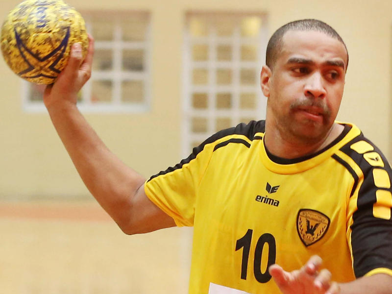 قائد فريق القرين لكرة اليد بخيت جميل