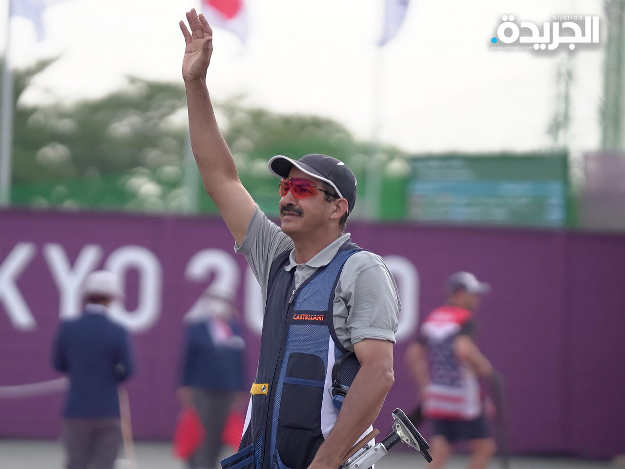 البطل الأولمبي عبدالله الطرقي الرشيدي