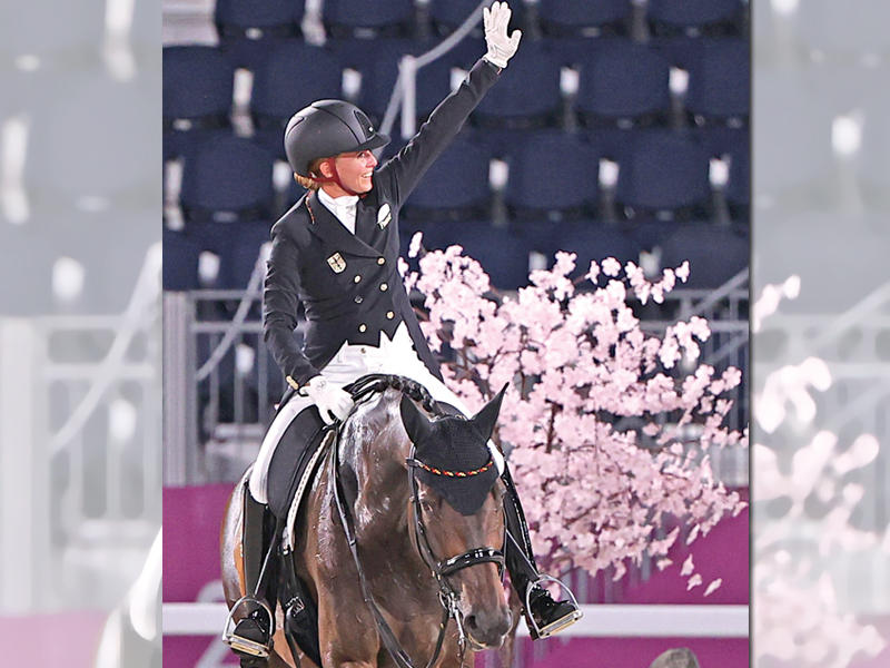 الفارسة الألمانية جيسيكا فرندل