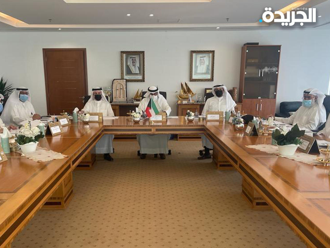 جانب من اجتماع مجلس الجامعات الحكومية