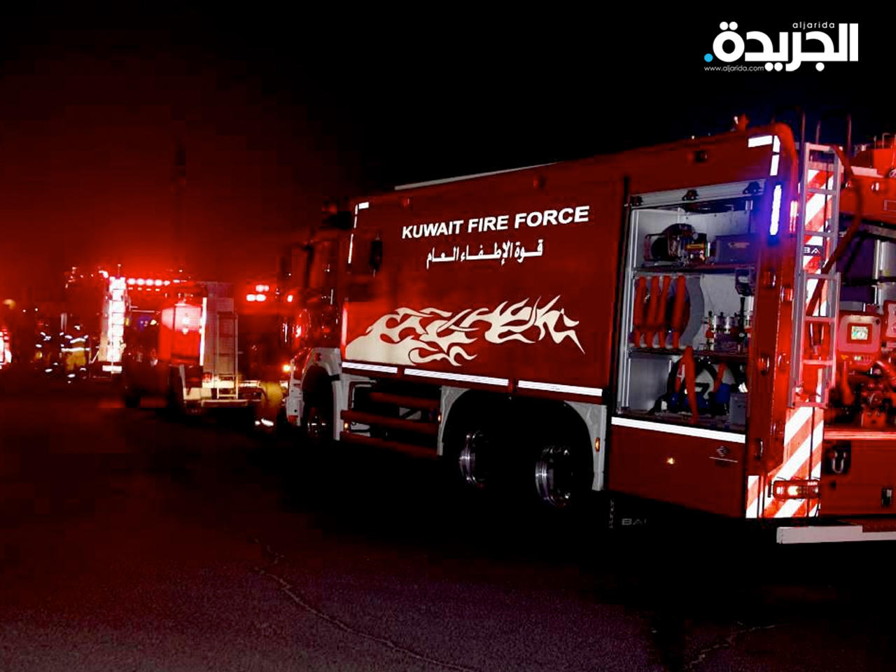 إصابة 4 أشخاص في حريق عمارة بمنطقة خيطان