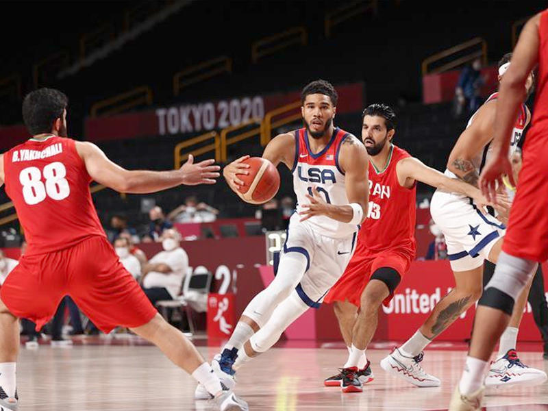 جانب من المباراة