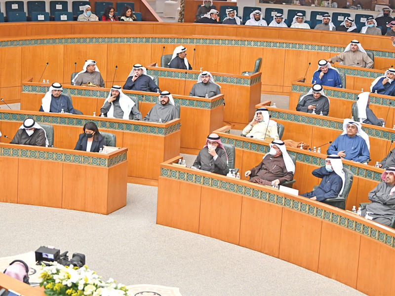 الجلسة الافتتاحية لدور الانعقاد الأول