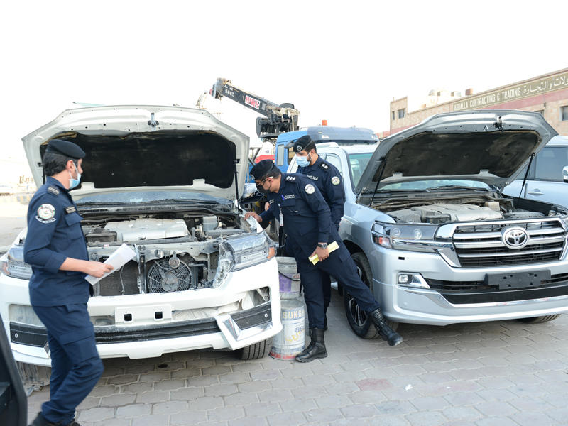 اللجنة المشتركة بإحدى حملاتها على المناطق الصناعية والحرفية