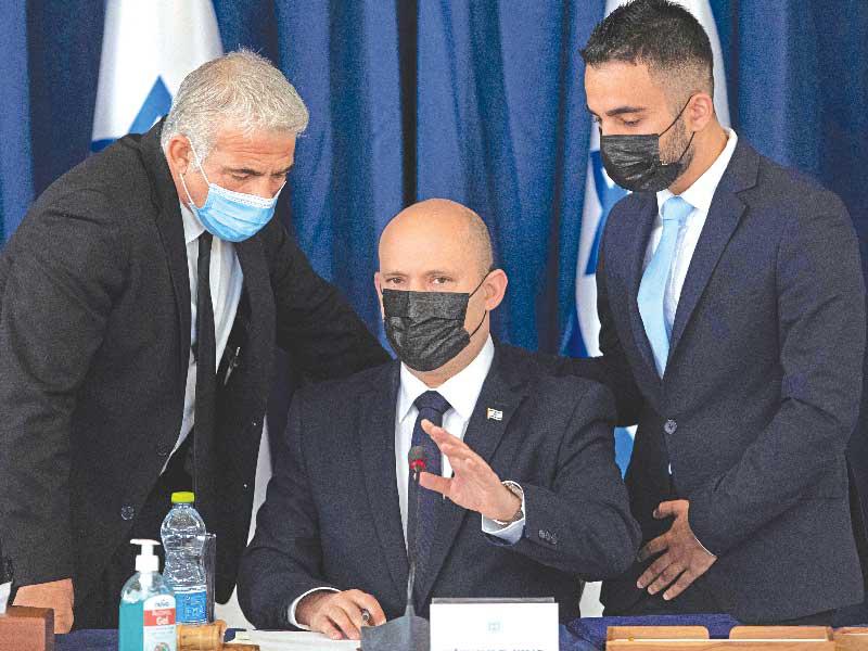 وزير الخارجية الإسرائيلي يائير لابيد