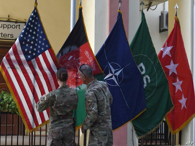 العلمان الأفغاني والأمريكي