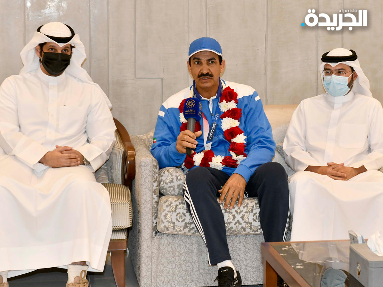 استقبال رسمي وشعبي لوفد الكويت العائد من طوكيو