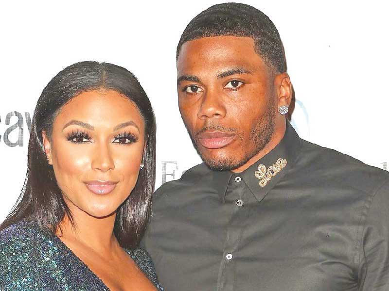 مغني الراب الأميركي نيللي و صديقته شانتال جاكسون