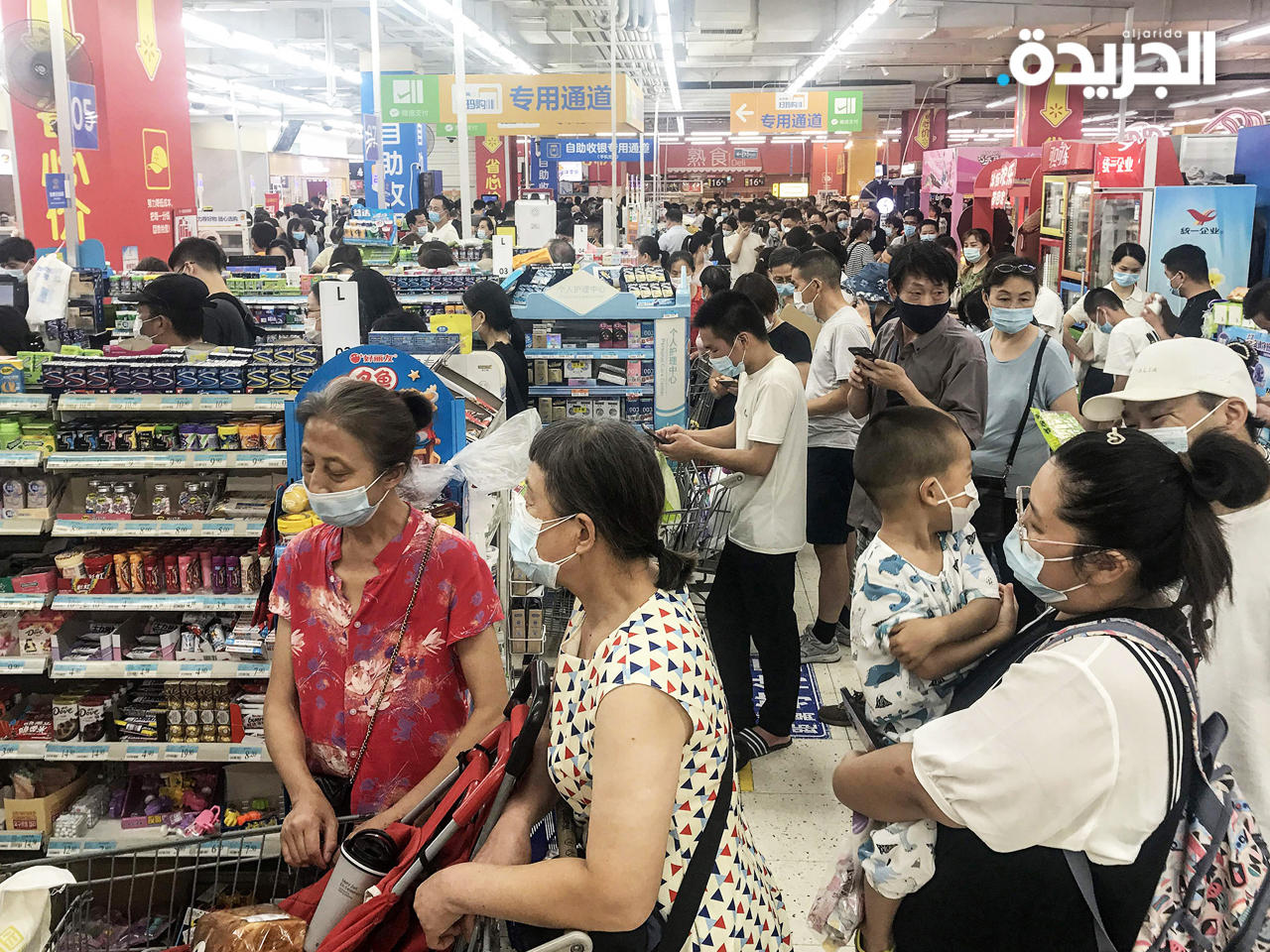 تزاحم على مراكز التسوق