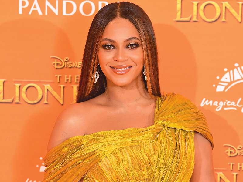 المغنية بيونسي 