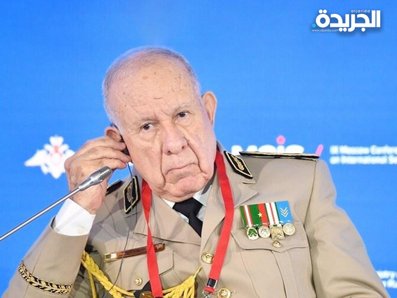 رئيس أركان الجيش الجزائري الفريق السعيد شنقريحة