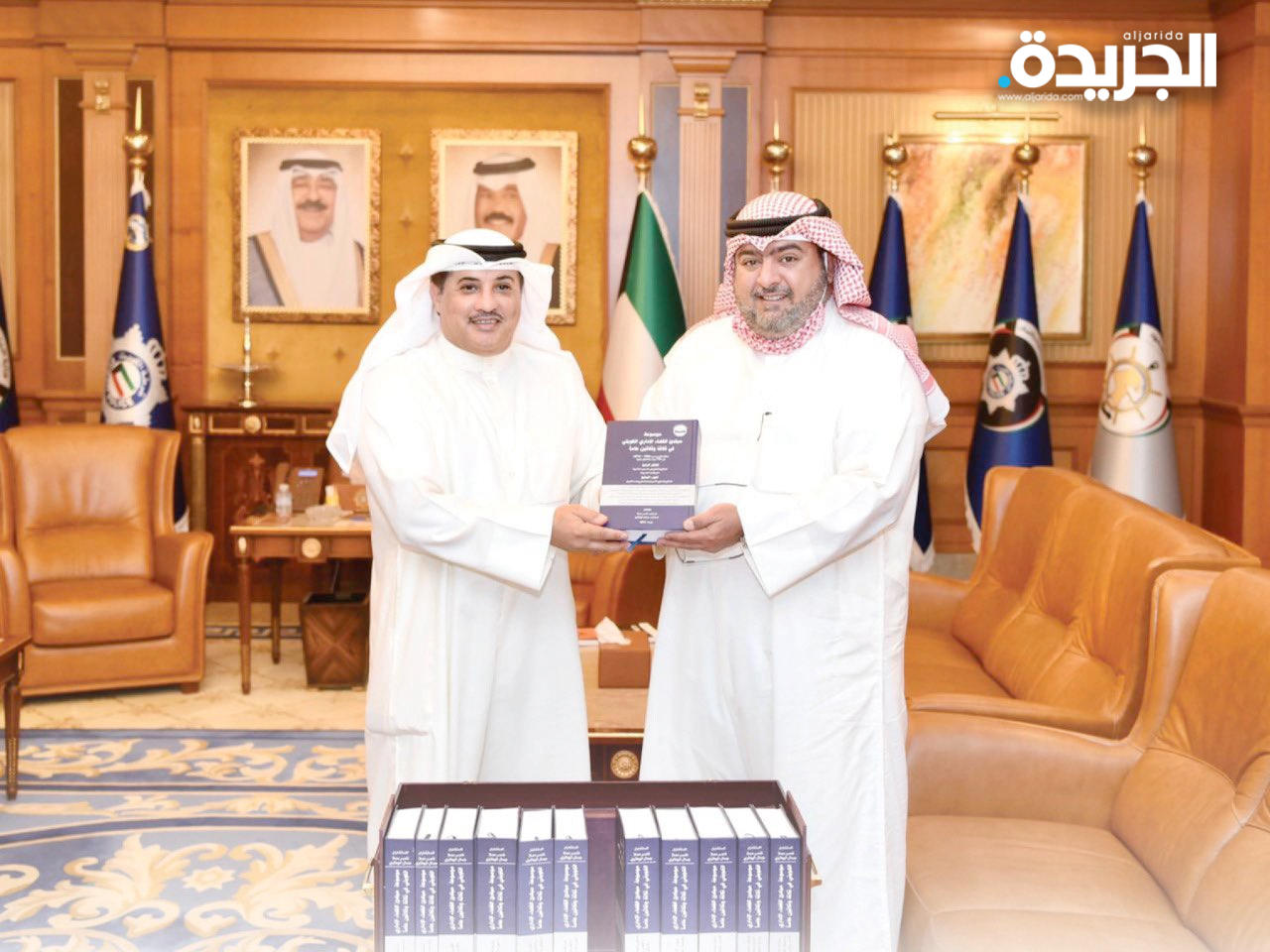 وزير الداخلية يستقبل مدير عام الإدارة العامة للجمارك