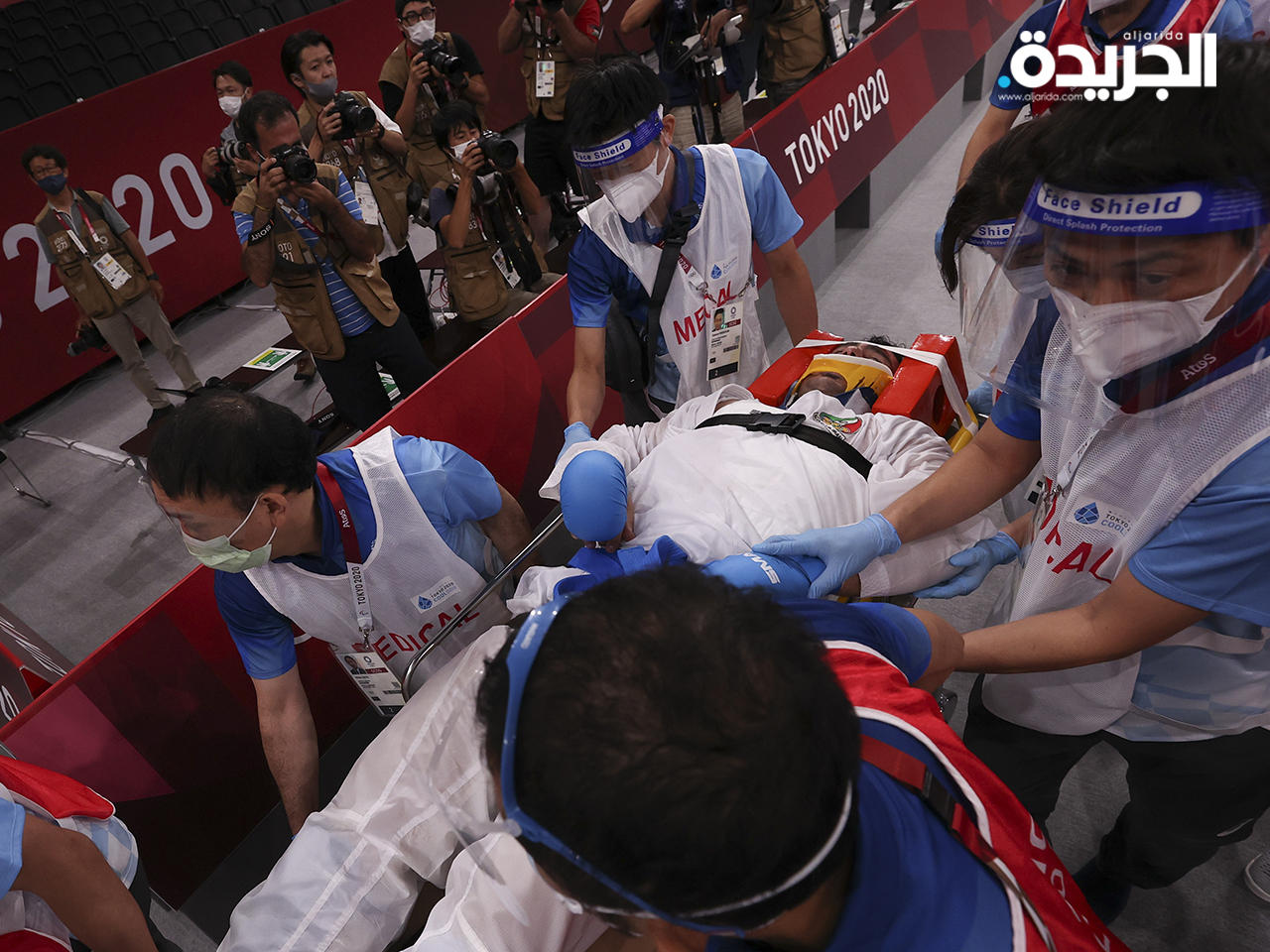 خطأ فني يحرم السعودي حامدي من ذهبية الكاراتيه