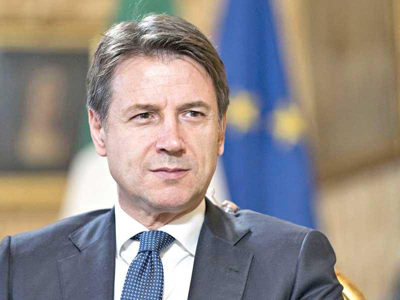 رئيس الوزراء الإيطالي السابق جوزيبي كونتي